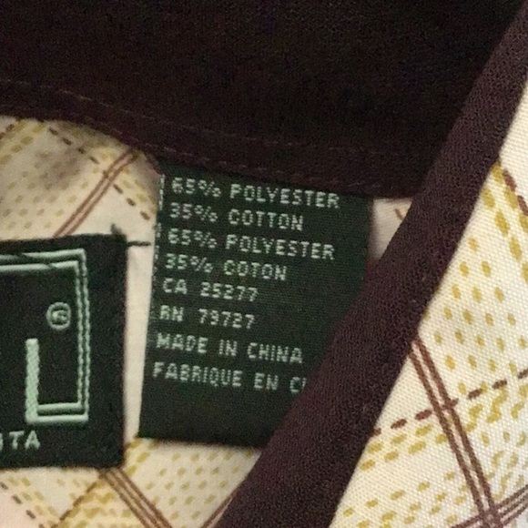 PRONTI By Phita pink plaid button front shirt medium - Picture 8 of 8